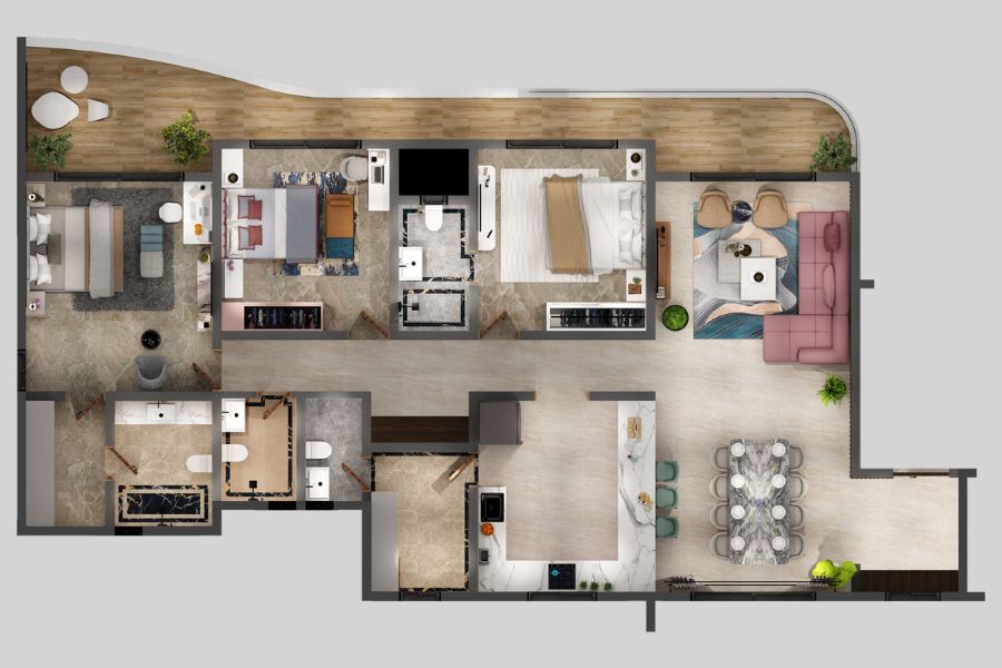 AQUAMARINE HEIGHTS CONDOMINIUM APARTMENTS FOR SALE IN MUNYONYO KAMPALA